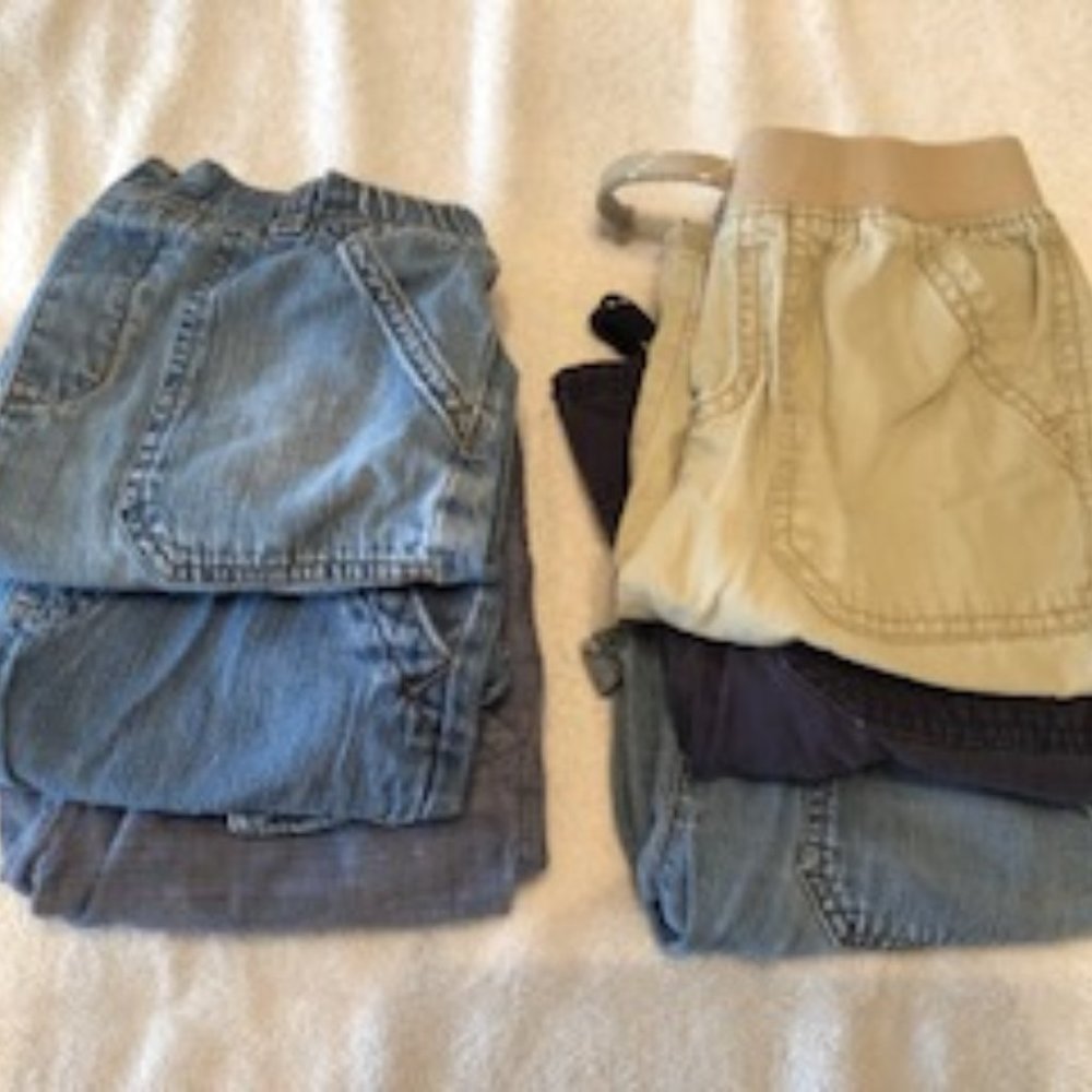 Boys Size 7 (6 pairs of shorts)